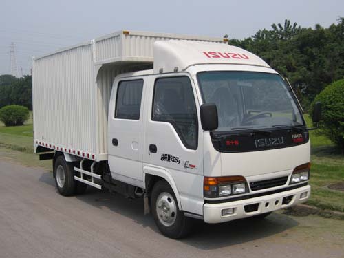 五十铃厢式运输车 ql5070xxy3hwr