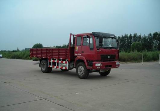 中国重汽 黄河少帅中卡 160马力 4×2 栏板载货车(zz1164g4715c)
