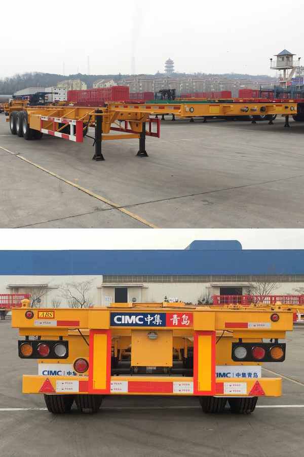 中集集装箱运输半挂车 zjv9407tjzqd