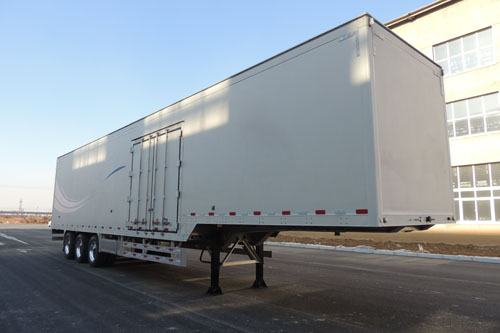 路斯铝合金厢式运输半挂车 mbs9401xxylh