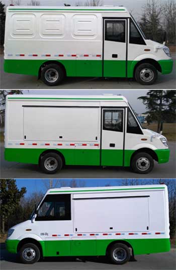 少林客车少林客车136马力23人厢货车slg5041xxyev