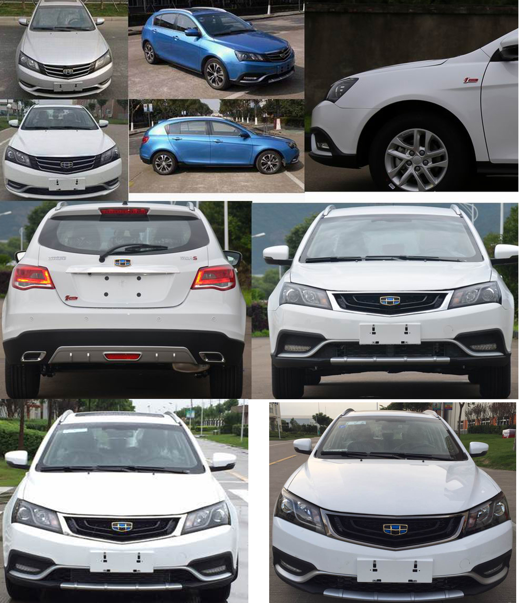 吉利美日轿车 mr7152l23