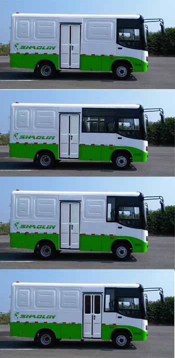 少林厢式运输车 slg5040xxyc5f