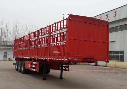 华岳兴仓栅式运输半挂车 fnz9382ccy