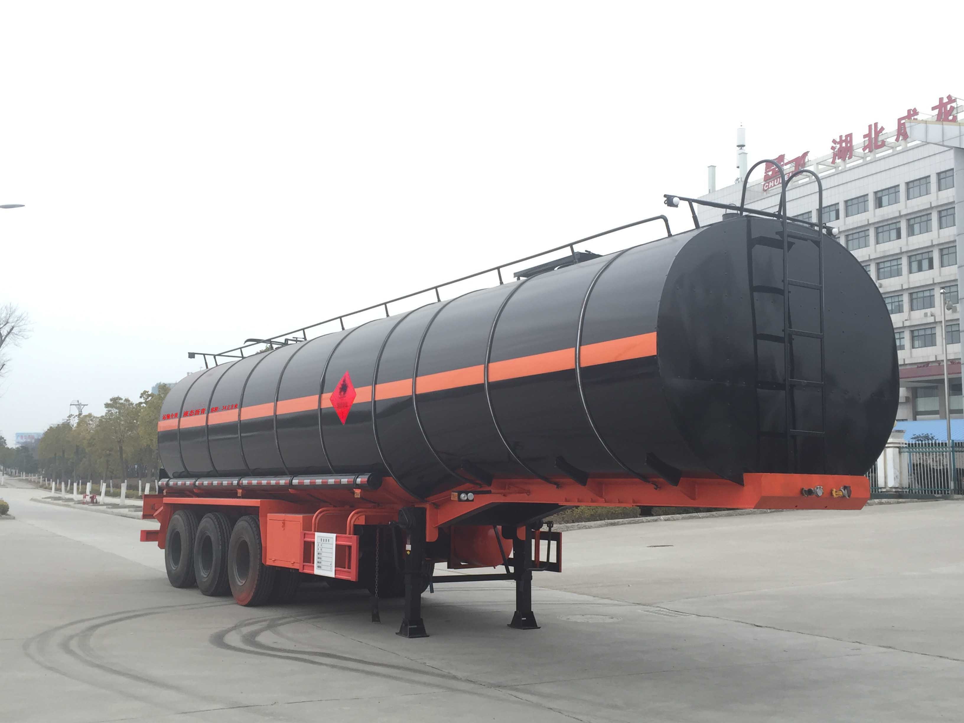 楚飞沥青运输半挂车 clq9401gly