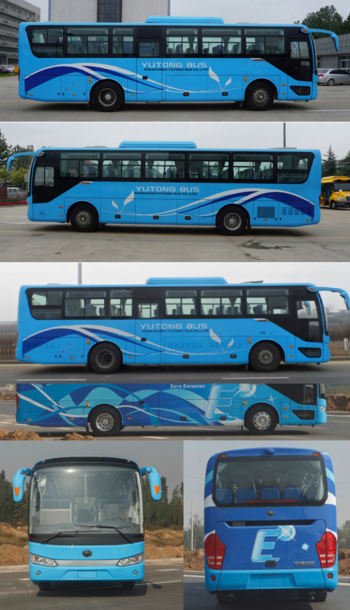 宇通纯电动城市客车 zk6115bevg52