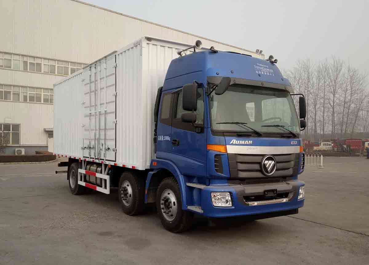 欧曼厢式运输车 bj5252xxy-ac