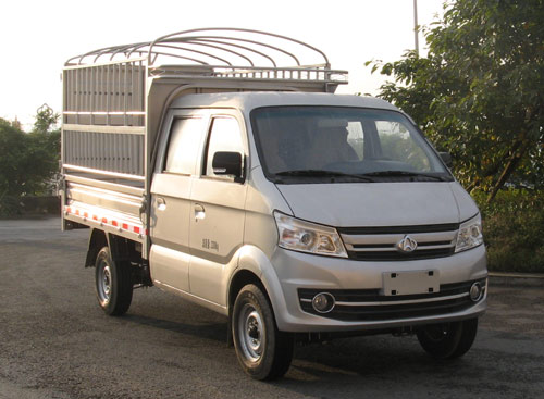 长安跨越 款 跨越王 88马力 汽油 仓栅式 双排 载货车 sc5031ccyfas51