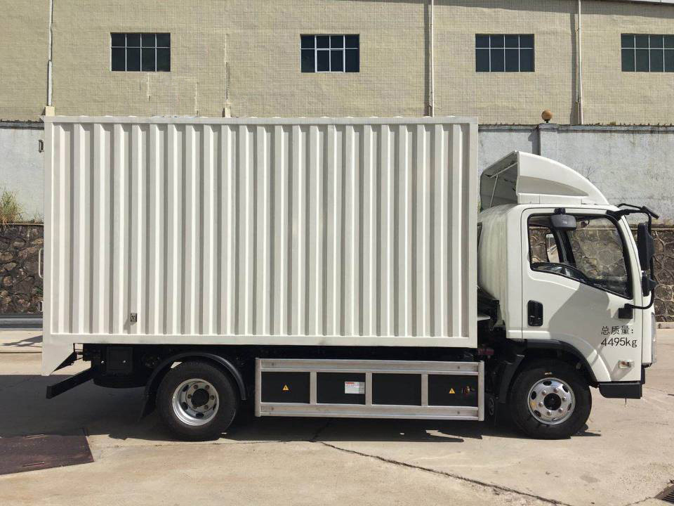 比亚迪纯电动厢式运输车 byd5040xxybev