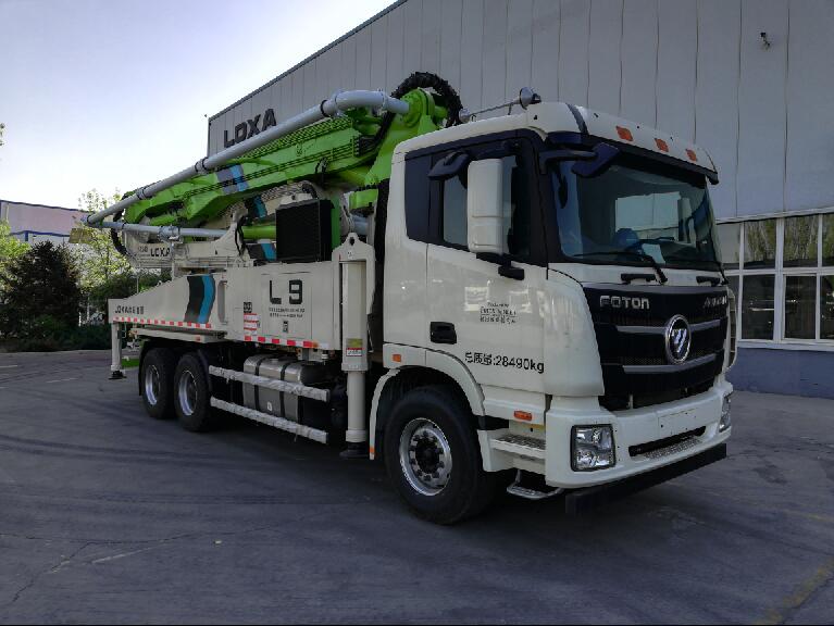 福田混凝土泵车 bj5289thb-xd