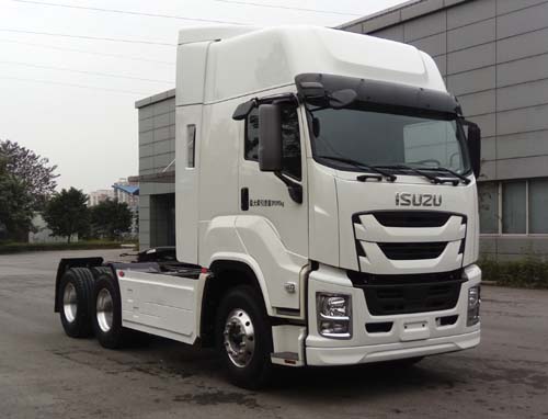 庆铃汽车 五十铃巨咖 重卡 460马力 6×4 牵引