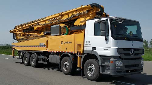 柳工混凝土泵车 hdl5441thb