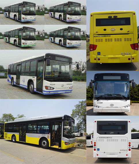 苏州金龙 海格罗卡 210马力 82/24-39人 城市客车(klq6109gahevc5k)