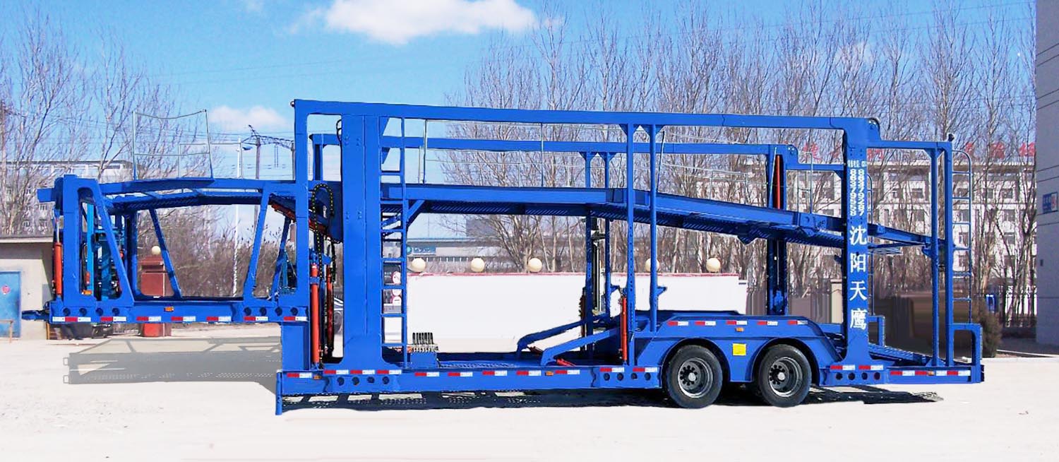 天野车辆运输半挂车 sty9205tcl