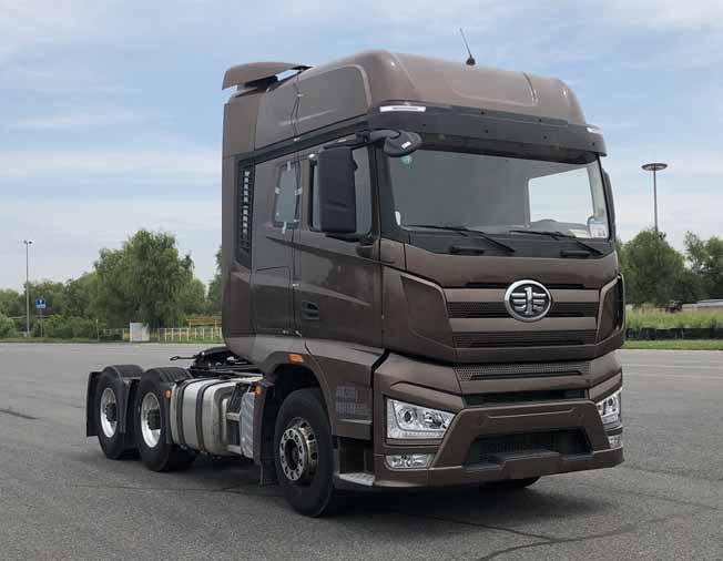 解放平头柴油半挂牵引汽车 ca4250p77k25t1a1e5