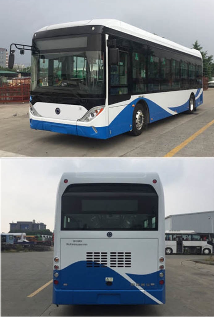 申龙纯电动低地板城市客车 slk6111ubevz1