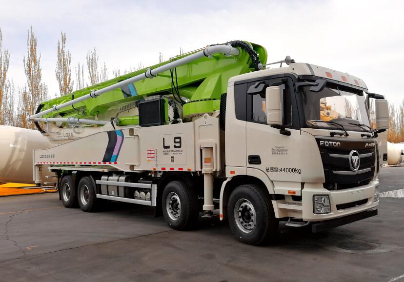 福田混凝土泵车 bj5449thb-xd