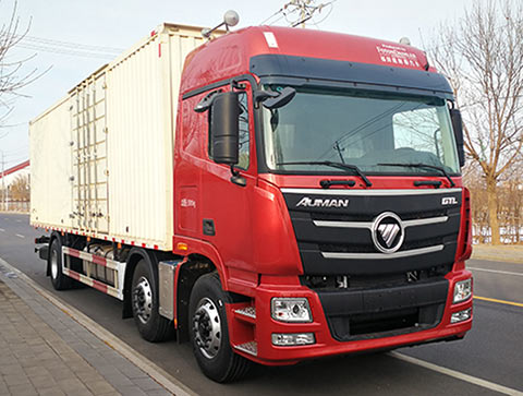 欧曼厢式运输车 bj5259xxy-ag
