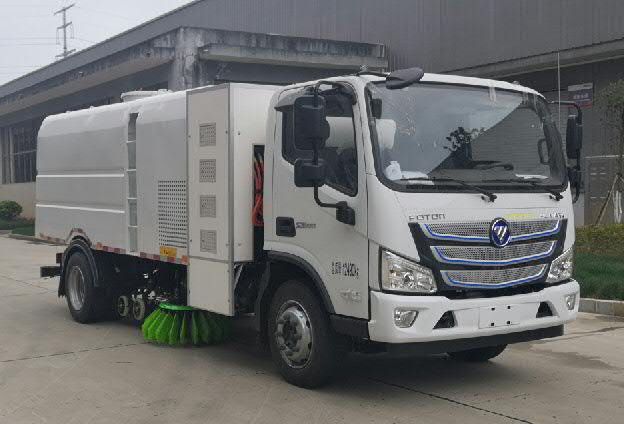 福田福田牌bj5122txsev-h1型纯电动洗扫车 bj5122txsev-h1