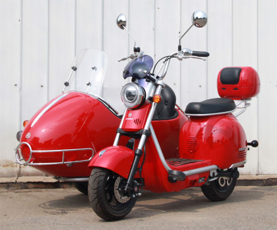 小帕小帕牌xp1500db-k型电动边三轮摩托车 xp1500db-k