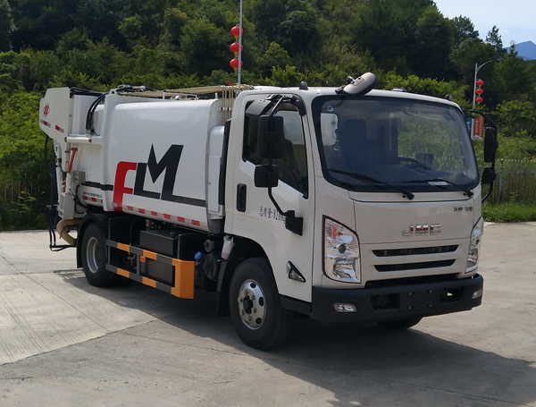 福龙马压缩式垃圾车 flm5080zysjl6cy