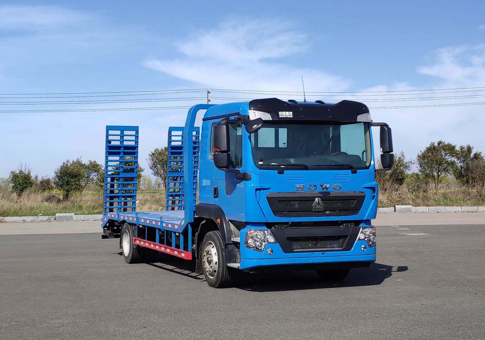 豪沃平板运输车 zz5167tpbk501gf1