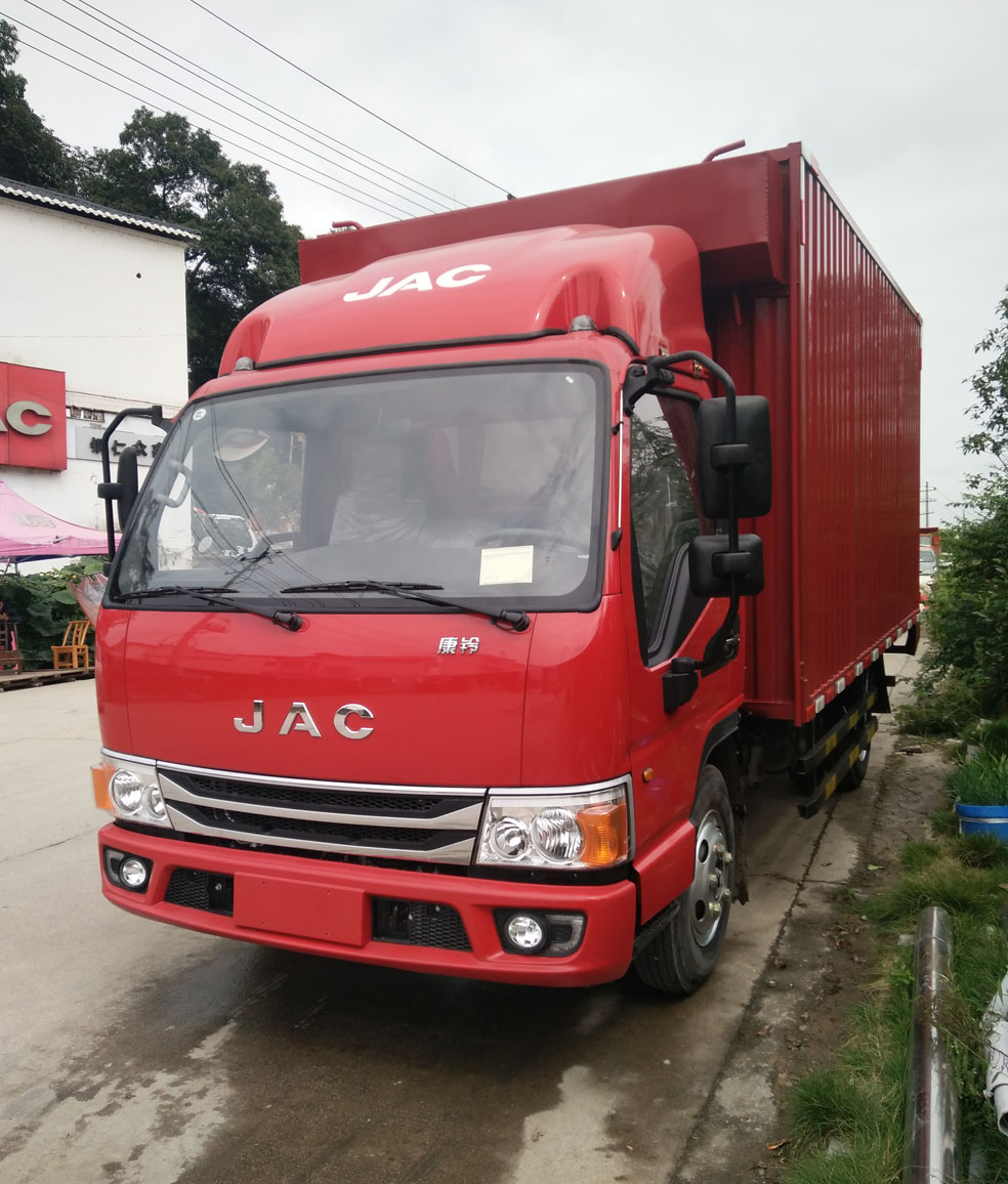 铜仁江淮汽车康铃轻卡汽车国五厢式货车