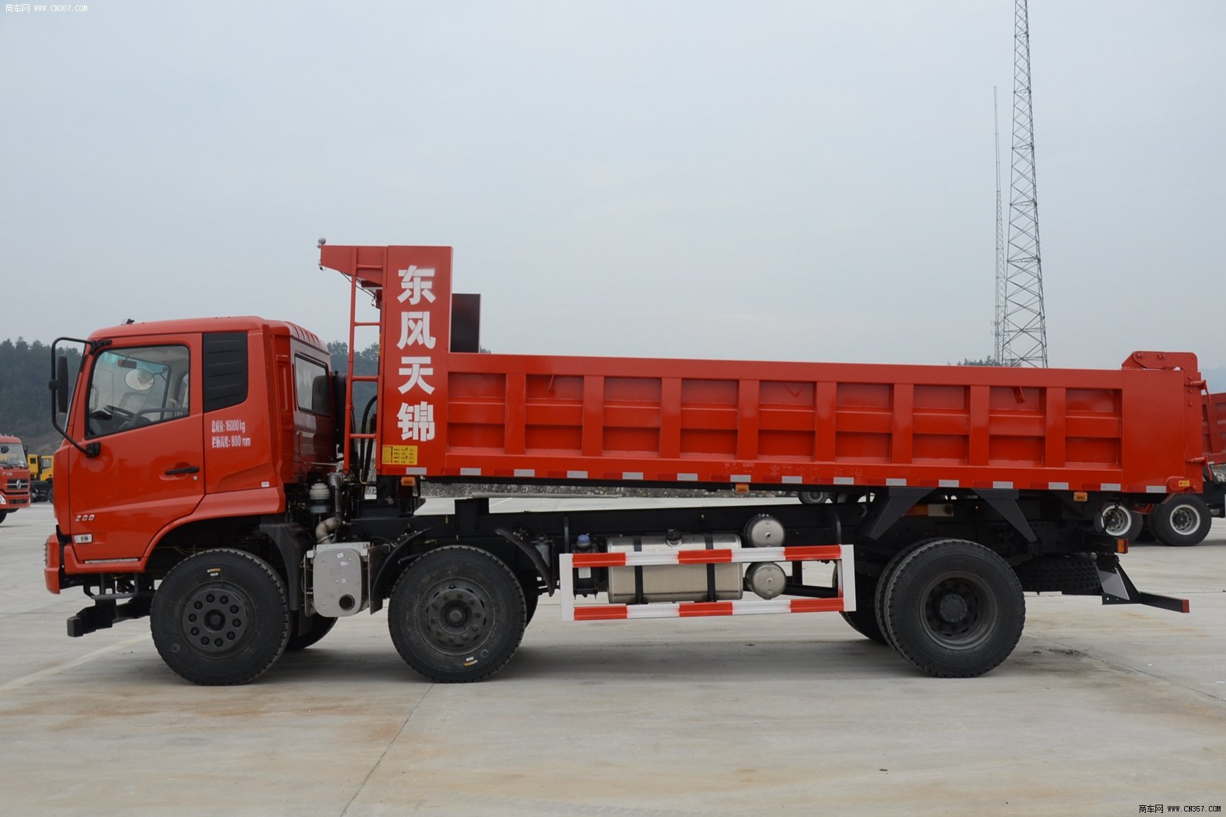 东风 天锦 中卡 200马力 6×2 自卸车 dfl3160b4