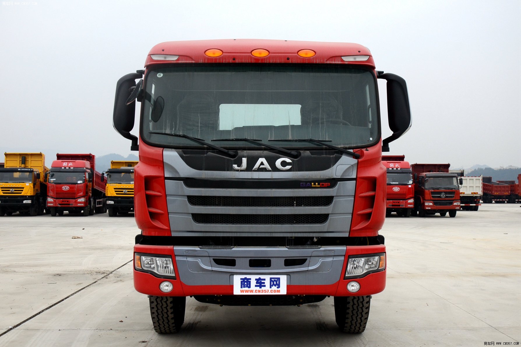 江淮汽车 格尔发k系 重卡 340马力 6×4 自卸车 hfc3251p1k5e34f