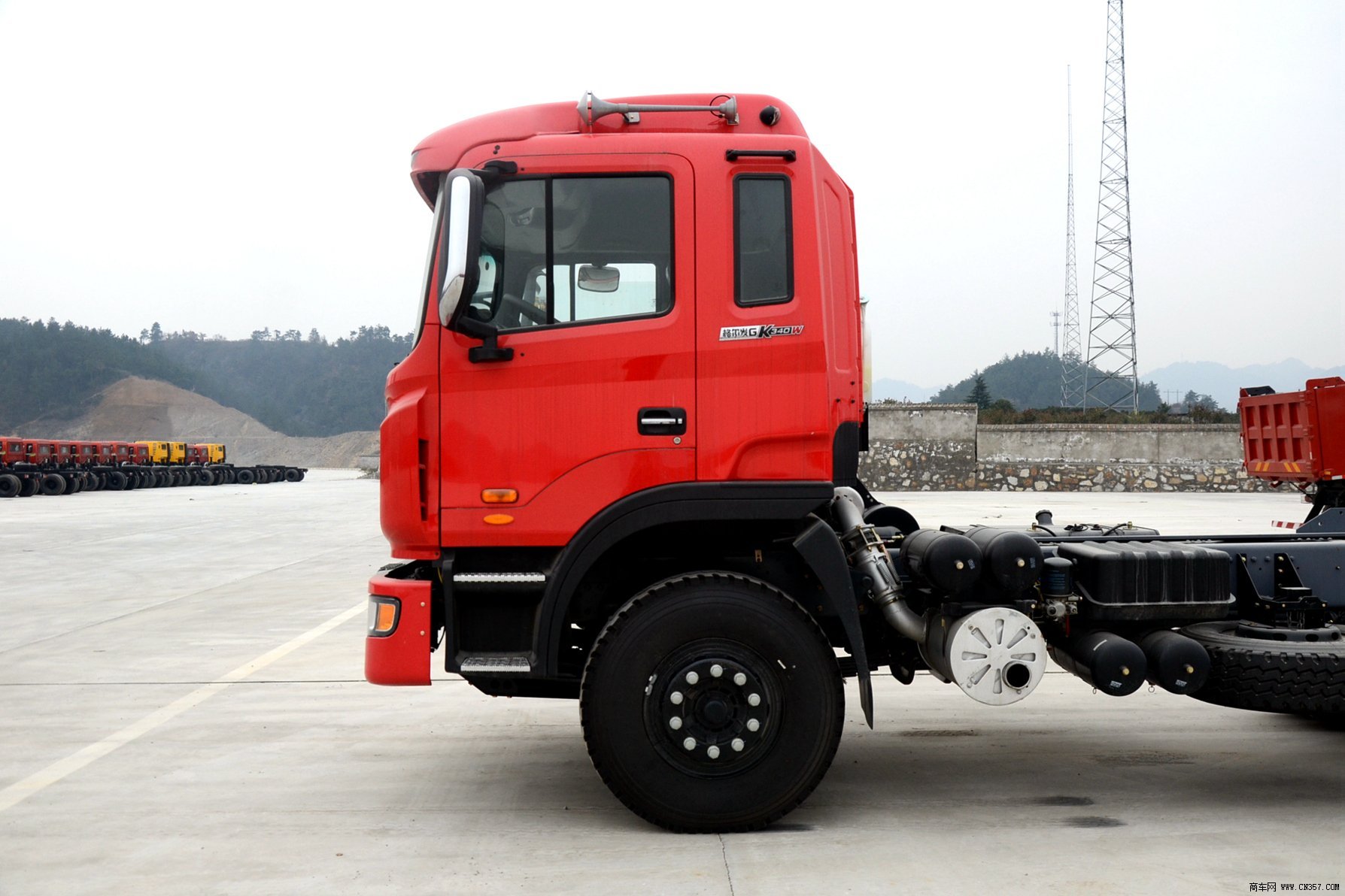 江淮汽车 格尔发k系 重卡 340马力 6×4 自卸车 hfc3251p1k5e34f