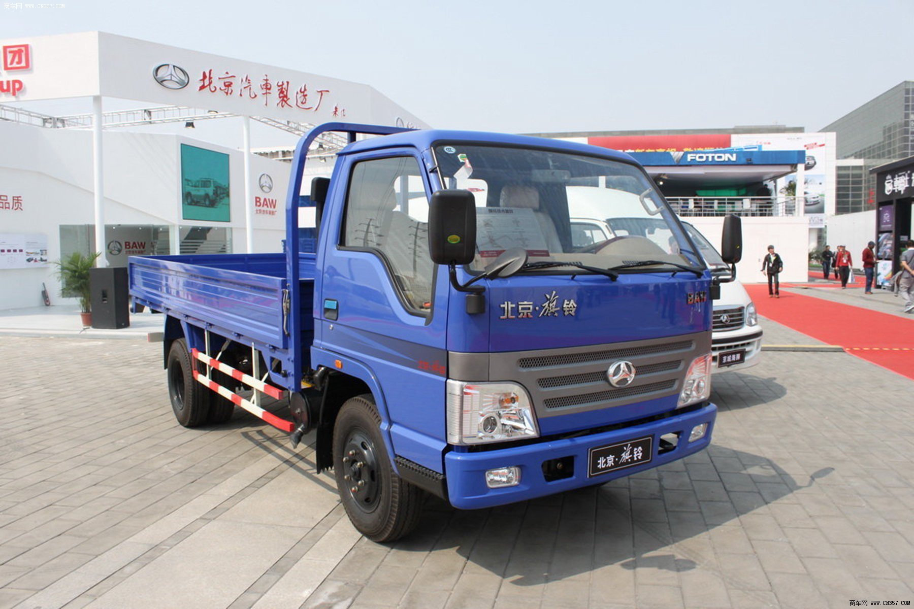 【北京旗铃 92马力 排半栏板轻卡(bj1040pps4)44791 图片】车型图片