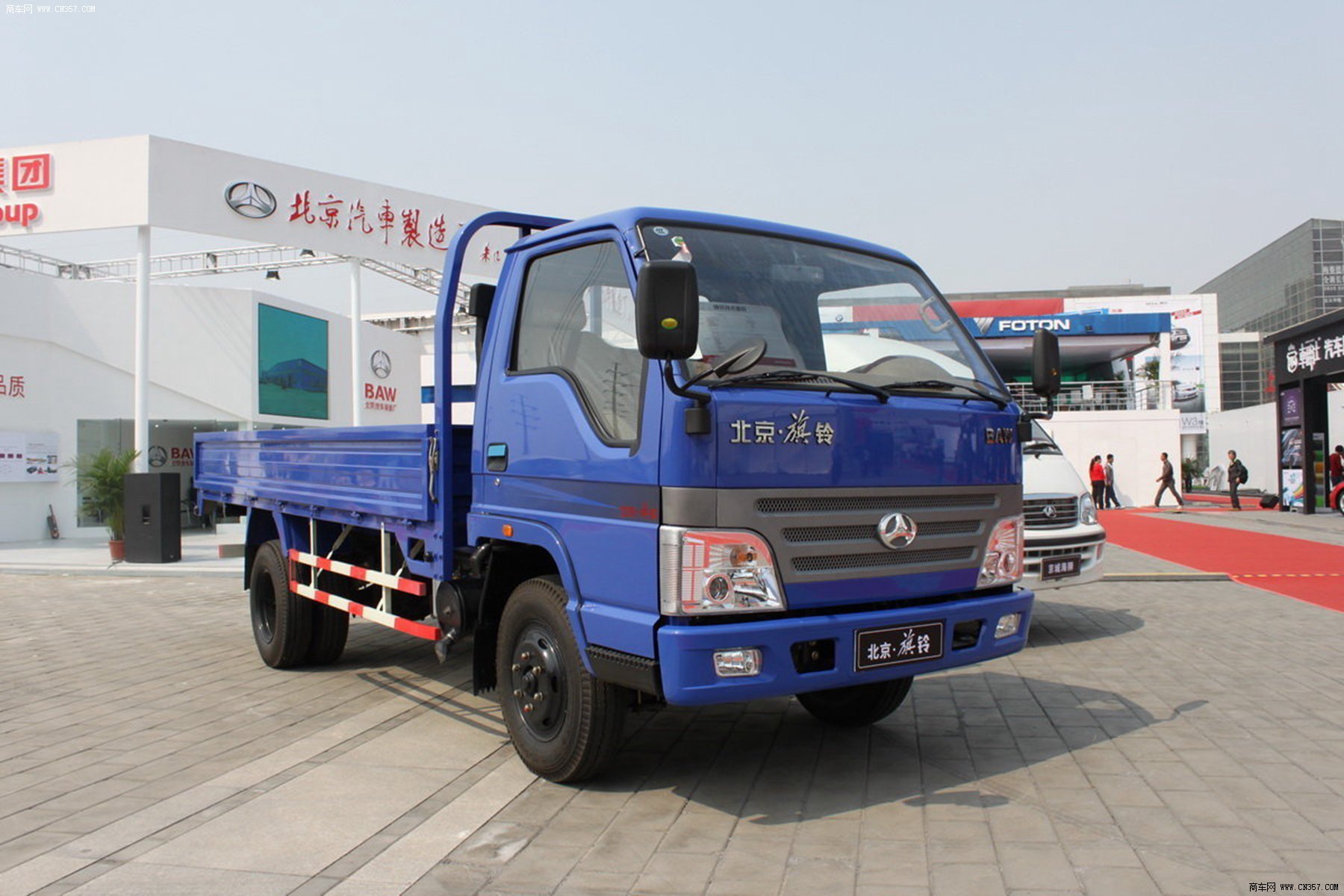 北京旗铃 92马力 排半栏板轻卡(bj1040pps4)