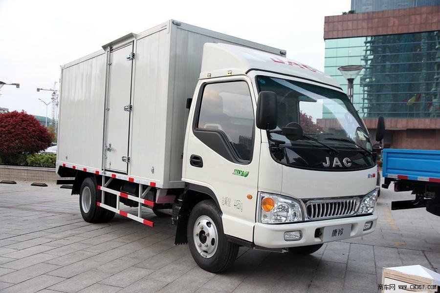 江淮 康铃 95马力 厢式 单排 轻卡 hfc5041xxyp92k1c2