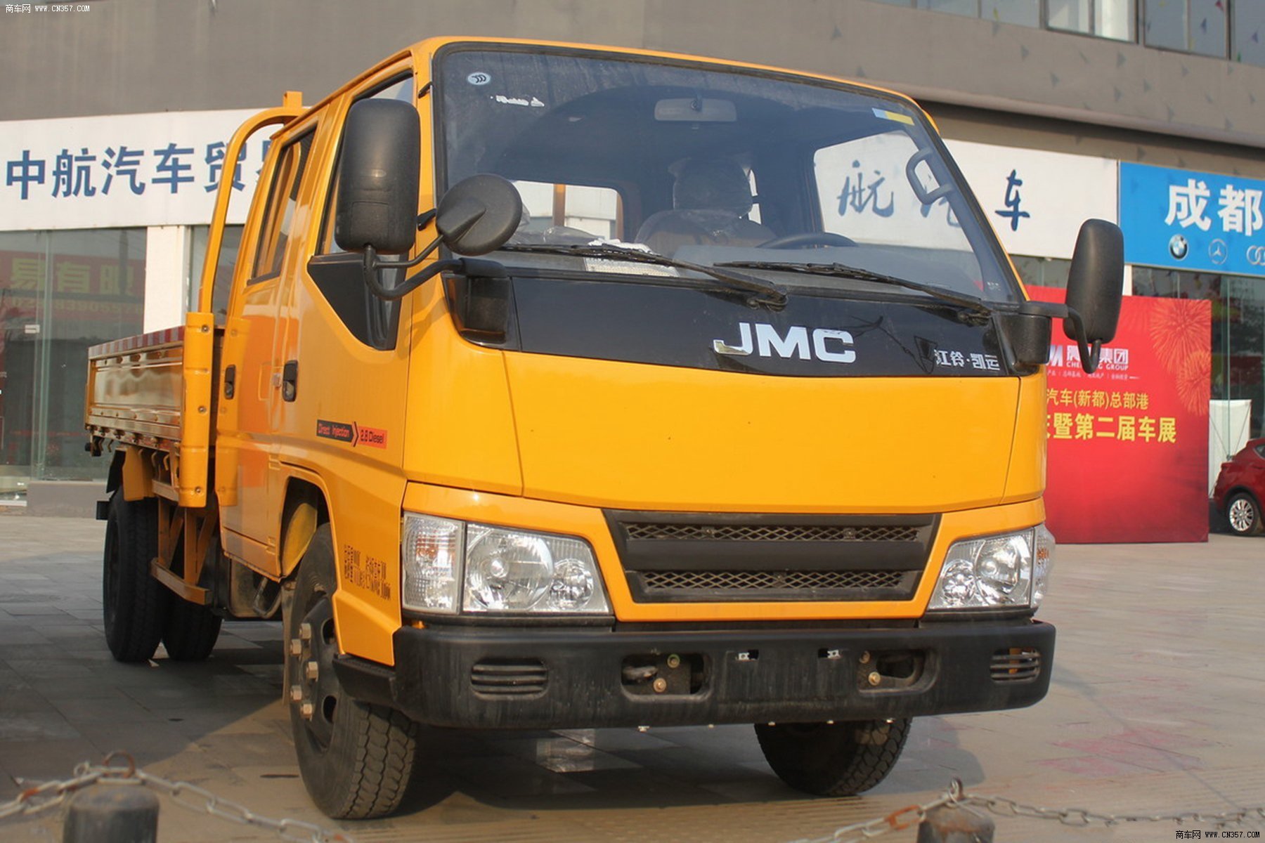 【江铃 新凯运 108马力 双排栏板轻卡(jx1041tsg24)46767 图片】车型