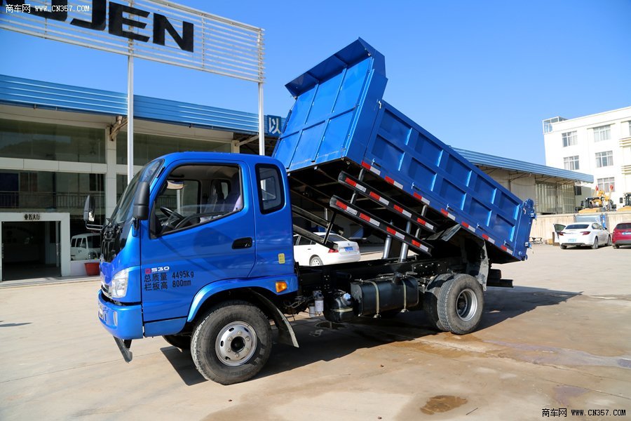 时骏汽车 时骏d530 轻卡 140马力 4×2 自卸车(lfj3041scg1)