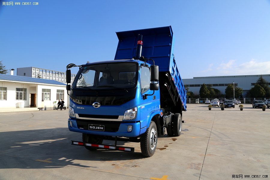 时骏汽车 时骏d550 轻卡 130马力 4×2 自卸车(lfj3041scg1)