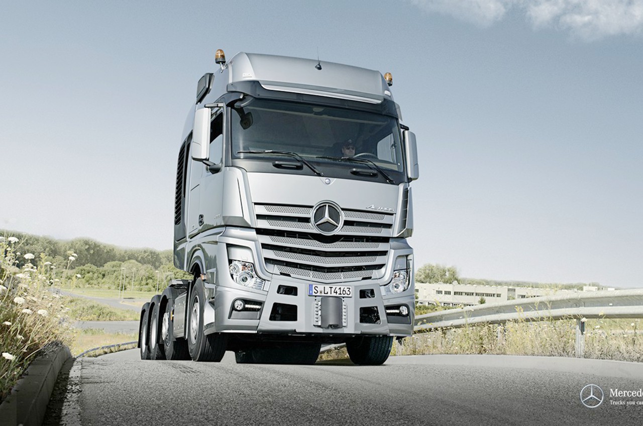 奔驰 新actros 卡车