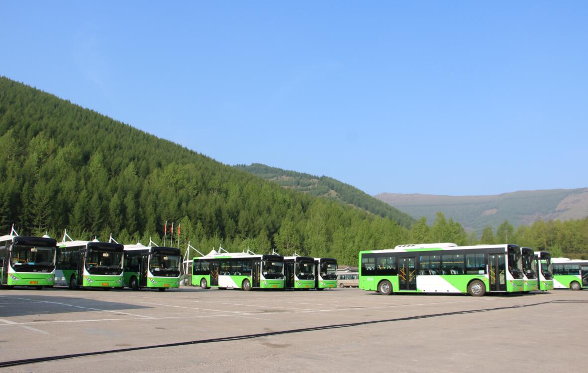 畅行五台山中通客车开旅游名山电动公交应用先河