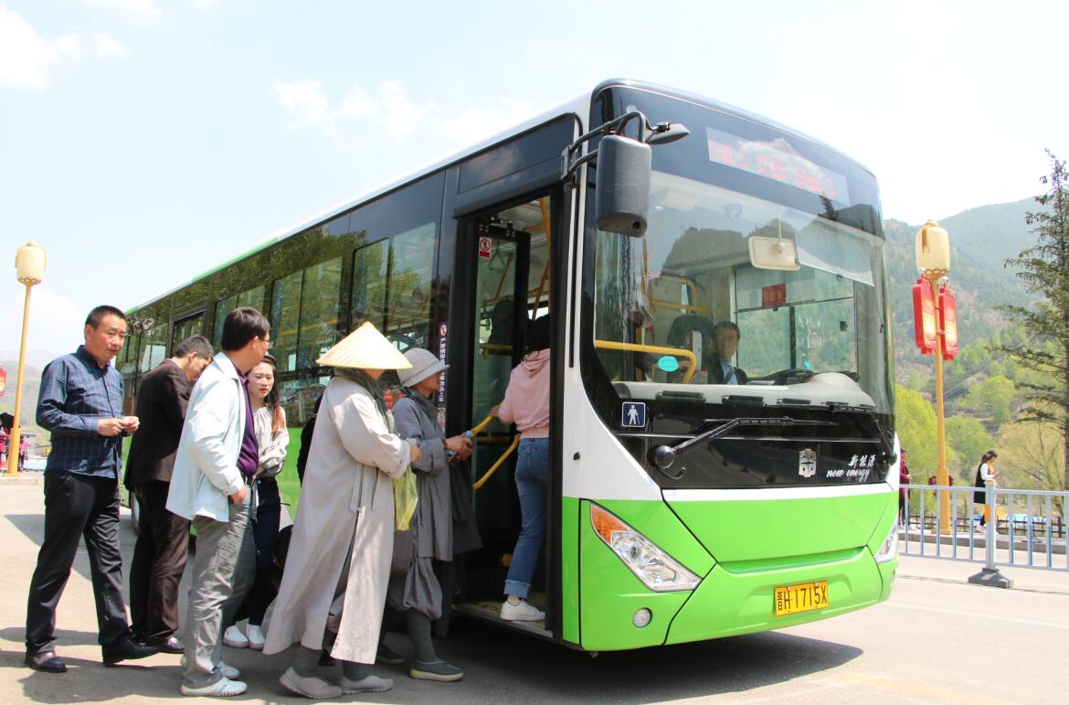 畅行五台山中通客车开旅游名山电动公交应用先河