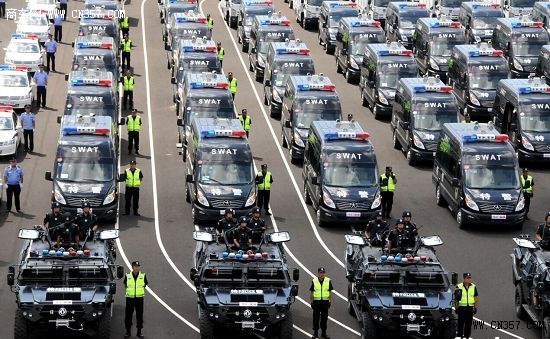 江淮星锐百辆特种警用车交付