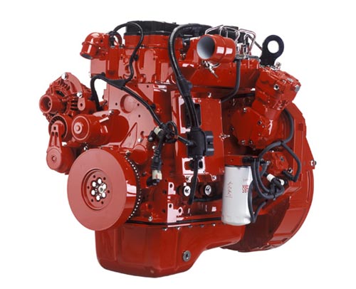 文章 > 正文  在东风汽车股份有限公司展台上亮相的东风康明斯isde4