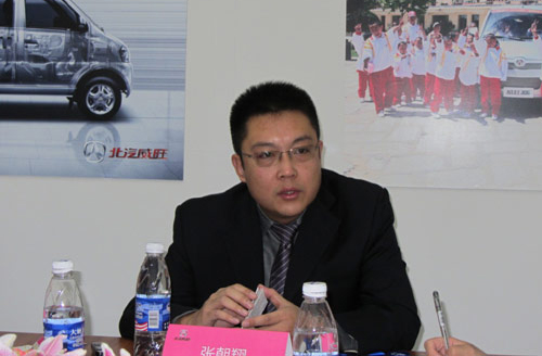 张朝翔:明年北汽威旺将搭载自造发动机