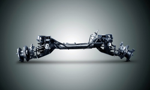 轿车化麦弗逊独立悬挂系统,行驶稳定,震动更小,驾乘舒适.