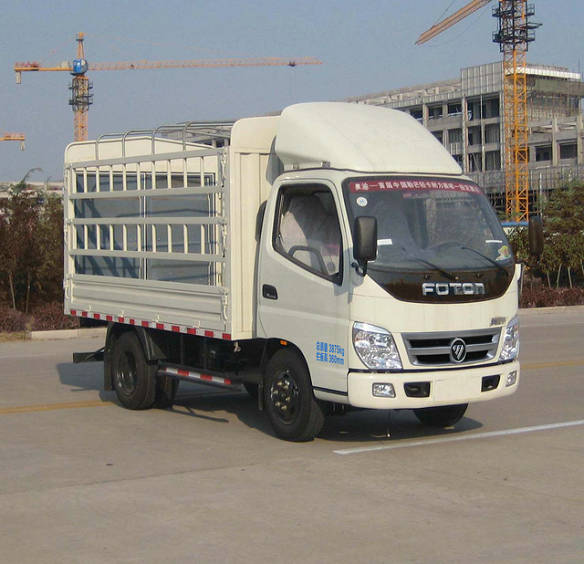 福田仓栅式运输车 bj5041ccy-bb