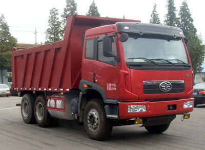 解放平头柴油自卸汽车 ca3245p2k2t1ea80