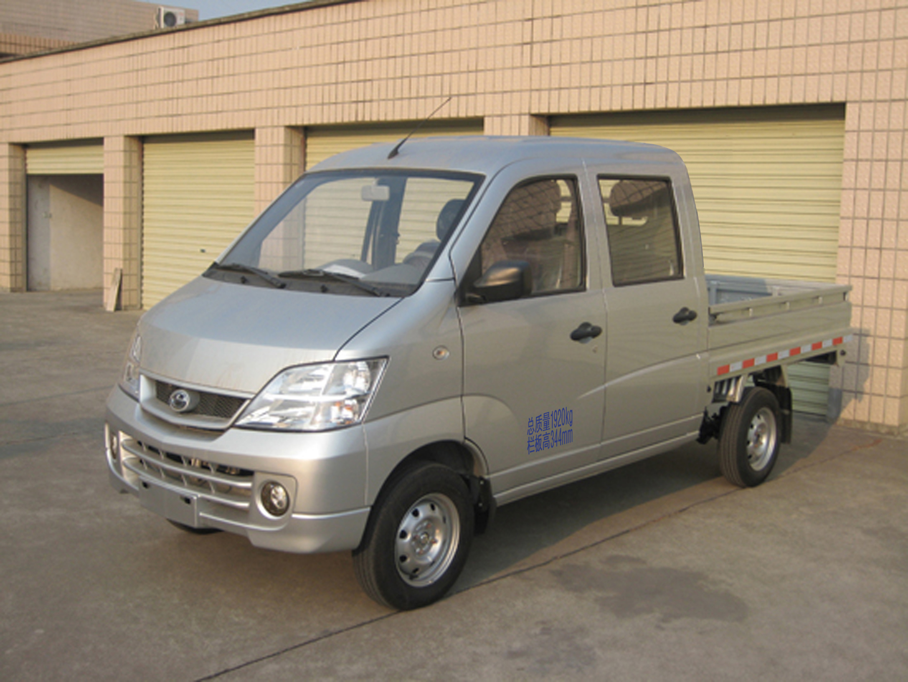 【昌河汽车 福瑞达 60马力 汽油 栏板式 双排 微卡 ch1021eg22 图片】