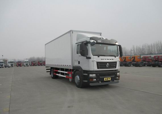 中国重汽 sitrak-c5h 重卡 280马力 4×2 厢式 排半 载货车 zz5176xxy