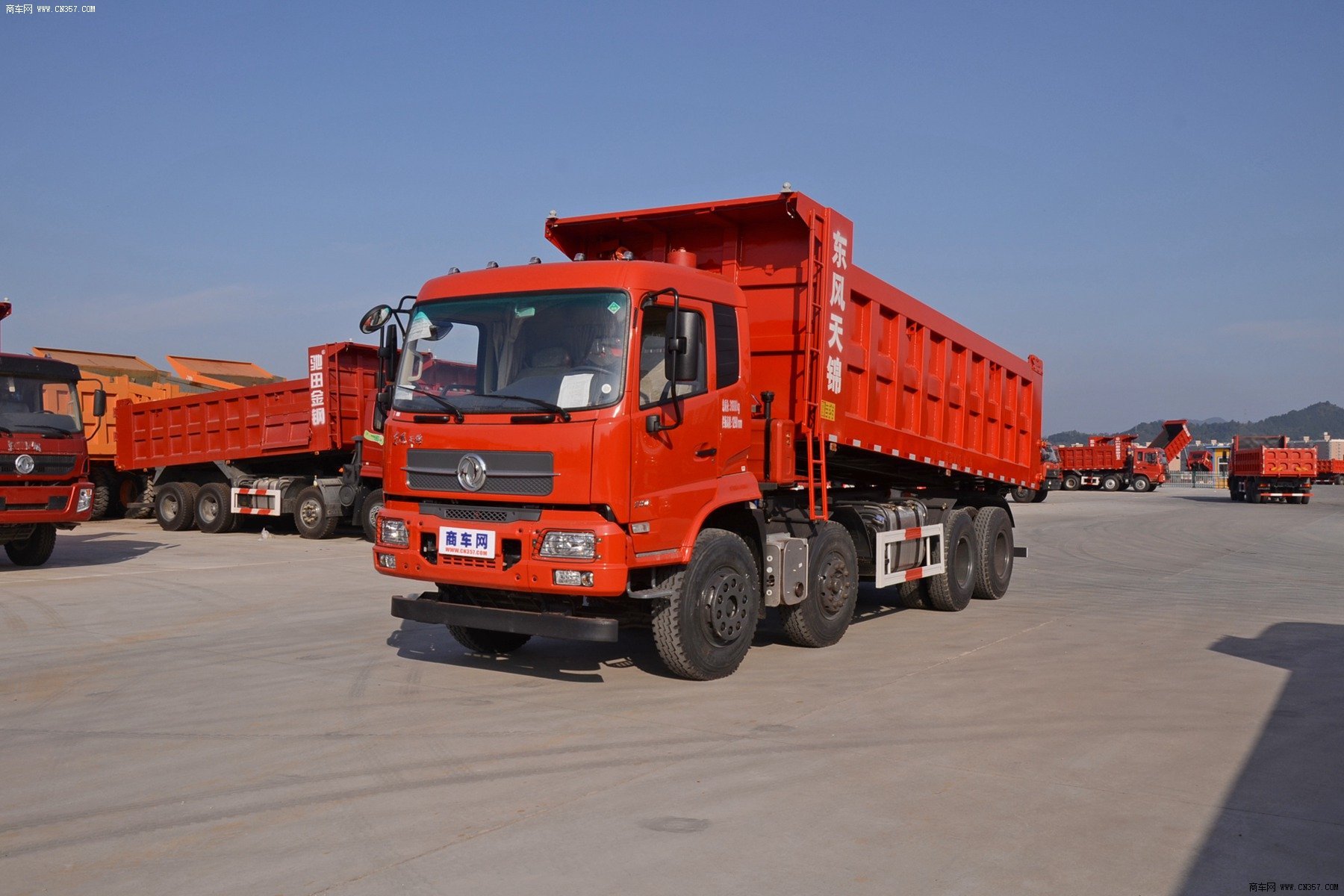 280马力 8×4 单开轻量化自卸汽车(dfl3310b2) 16812 图片】图集_商车