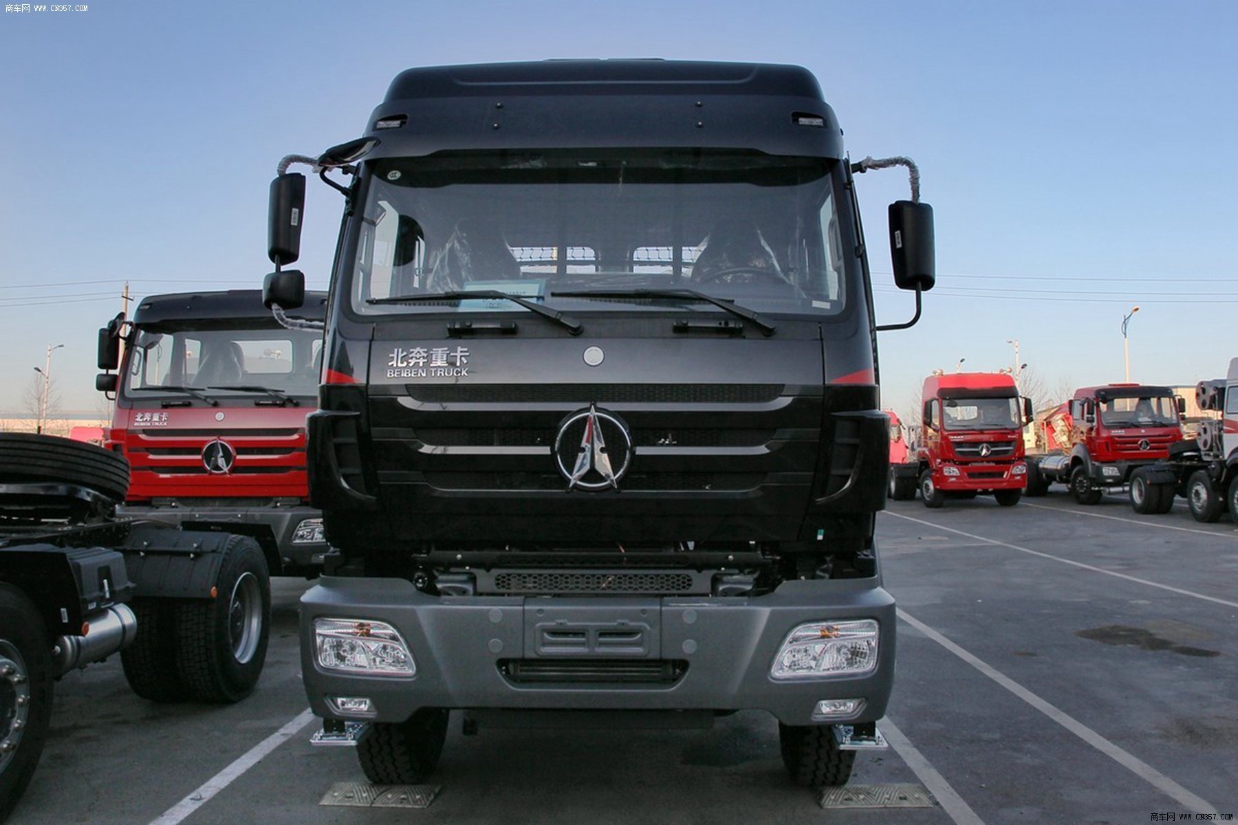 北奔ng80系 重卡 336马力 6×4 牵引车 nd42507b32j