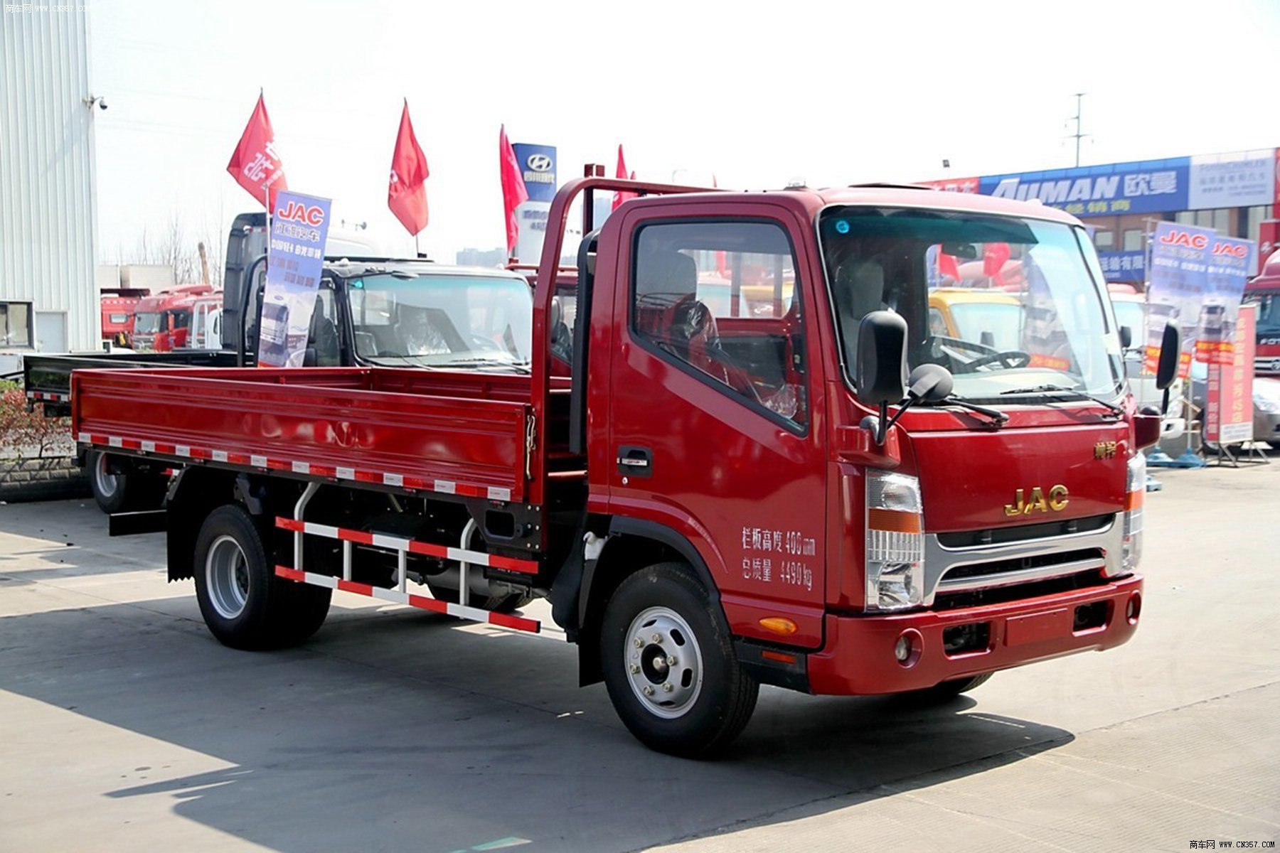 江淮 帅铃 120马力 栏板式 单排 轻卡 hfc1048p71k1c2